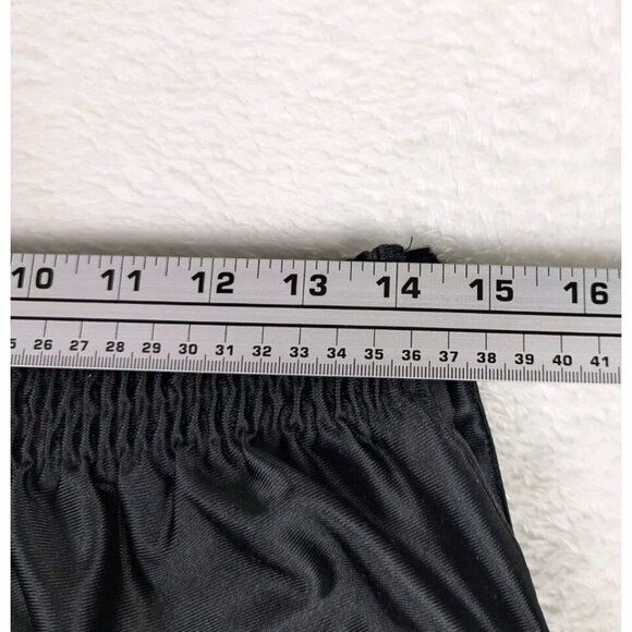 VTG Y2K Nike Tear Away Track Pants Shiny Baggy Breakaway Warm Up Snap Men's M - Picture 10 of 12